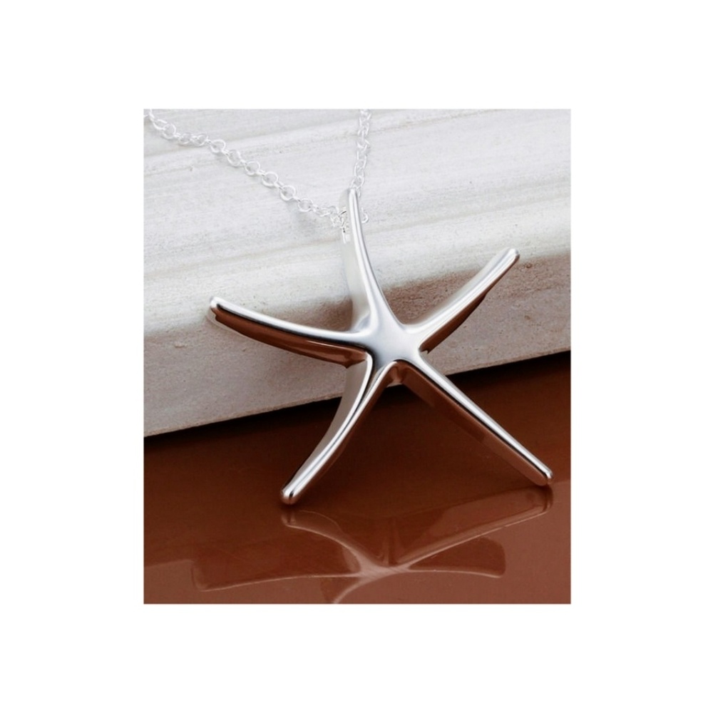Sterling Silver Starfish Necklace